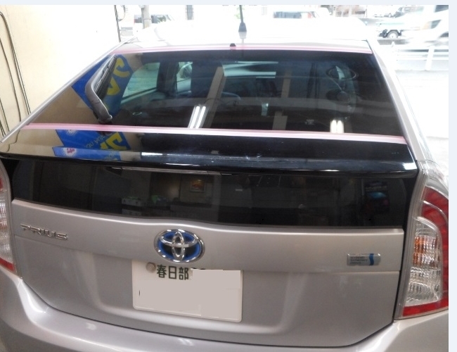 ★3405★ZVW30★プリウス★バックドアガラス　下 プリウス ZVW30 純正 リア バックドア ガラス バックウインドウ 下側